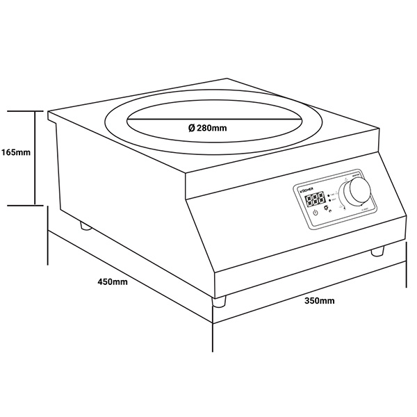 kích thước Kocher CI-3600C kích thước Kocher CI-3600C