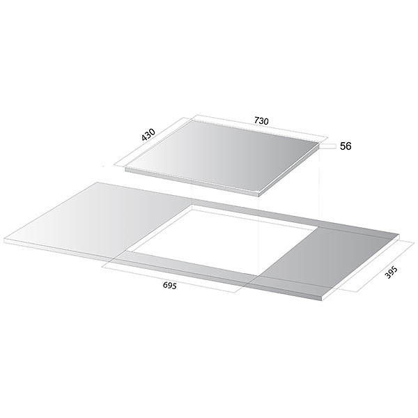 kích thước Kocher DI-615 kích thước Kocher DI-615