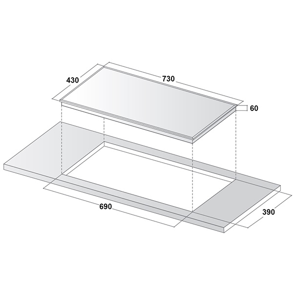 kích thước Kocher DI-616Plus