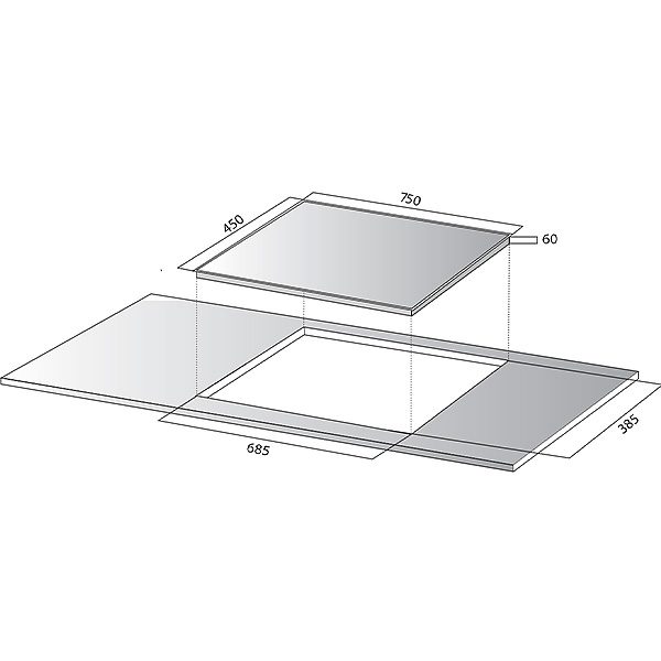 kích thước Kocher DI-808GE kích thước Kocher DI-808GE