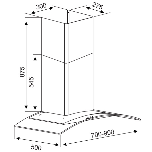 Kích thước Kocher K-8890