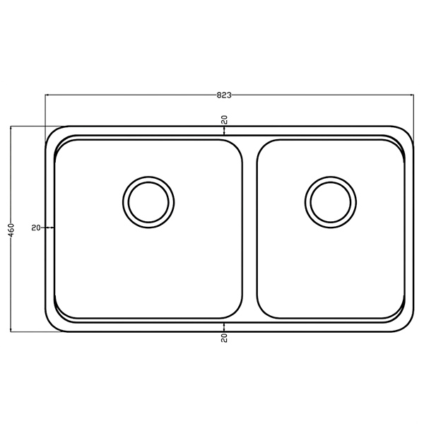 kích thước Konox R50 TARI 8246DU