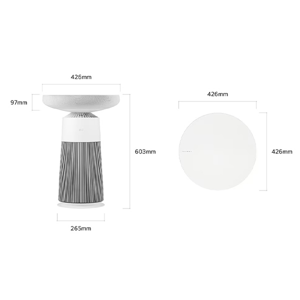 kích thước LG AS20GSHU0