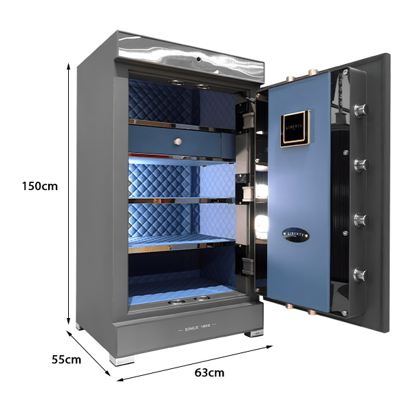 Kích thước két sắt Liberty PREMIUM LB1500-S7II