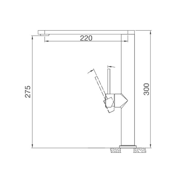 kích thước Malloca K061-SS