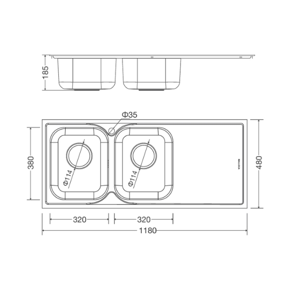 kích thước Malloca MS 1026R