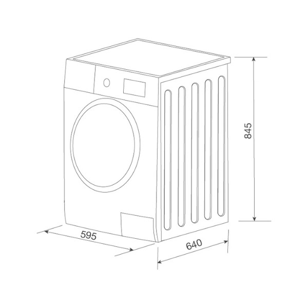 kích thước Malloca MTD-010SIL