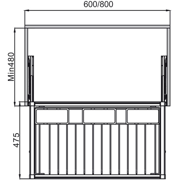 Kích thước Hafele 807.95.813