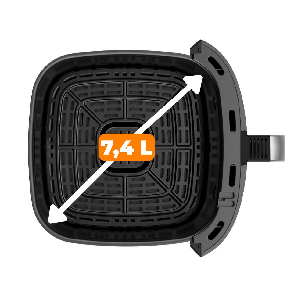 Kích thước nồi  Toshiba AF-74CS1SRVN(H)