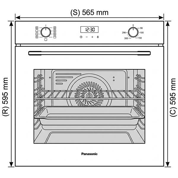 kích thước Panasonic HL-CK632BYUE