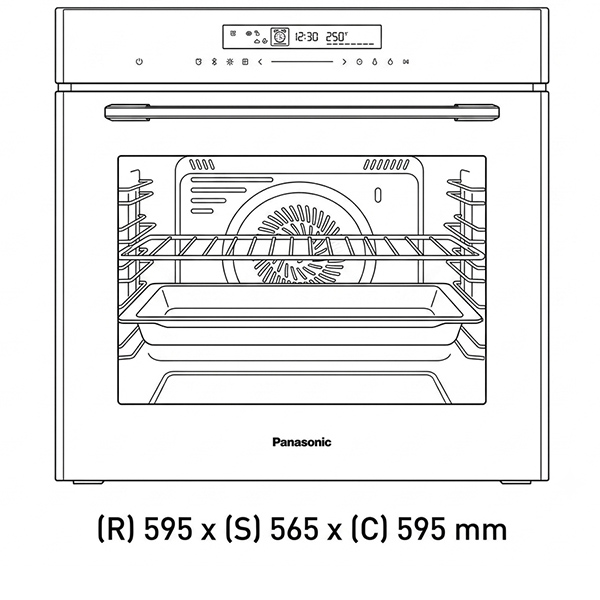 kích thước Panasonic HL-CX672BYUE