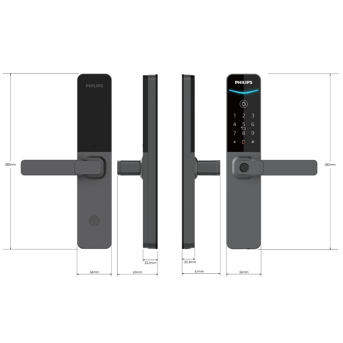 kích thước Philips DDL902-MVP-11HWS