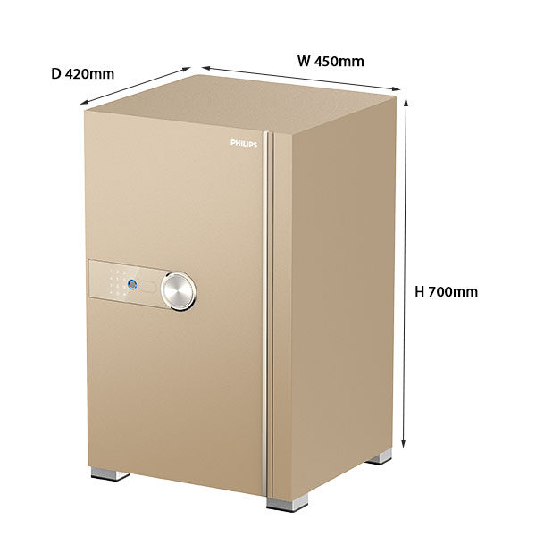 kích thước Philips SBX202 - 7C0 - Vàng
