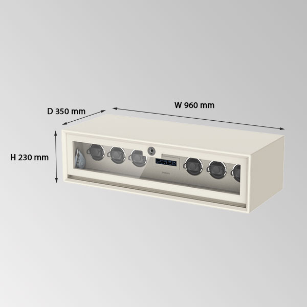 kích thước Tủ đồng hồ Philips SBX310 - 2E9
