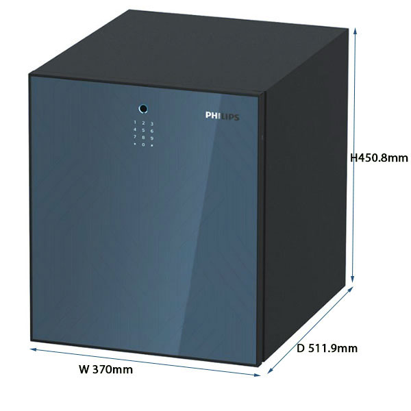 kích thước Philips SBX501-4C0 - Xanh