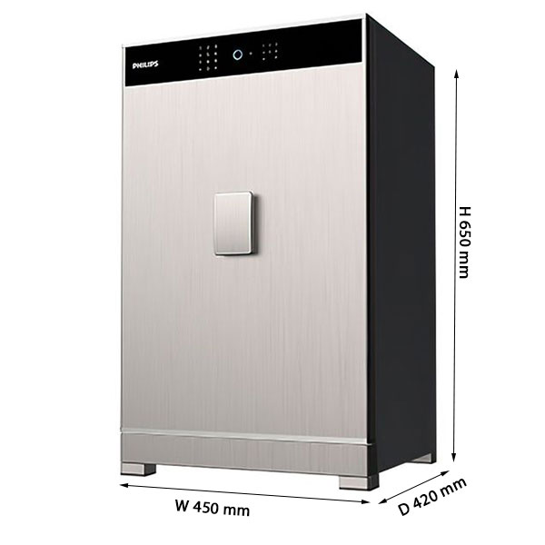 kích thước Philips SBX701-6B0 - Bạc