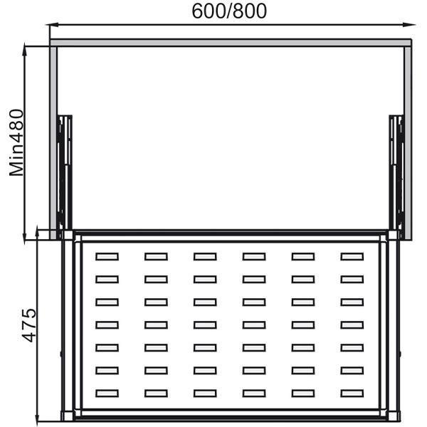 Kích thước Hafele 807.95.153
