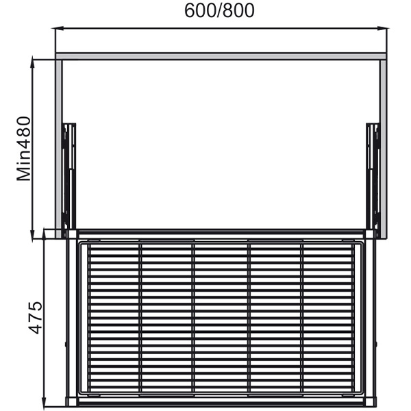 Kích thước Hafele 807.95.843