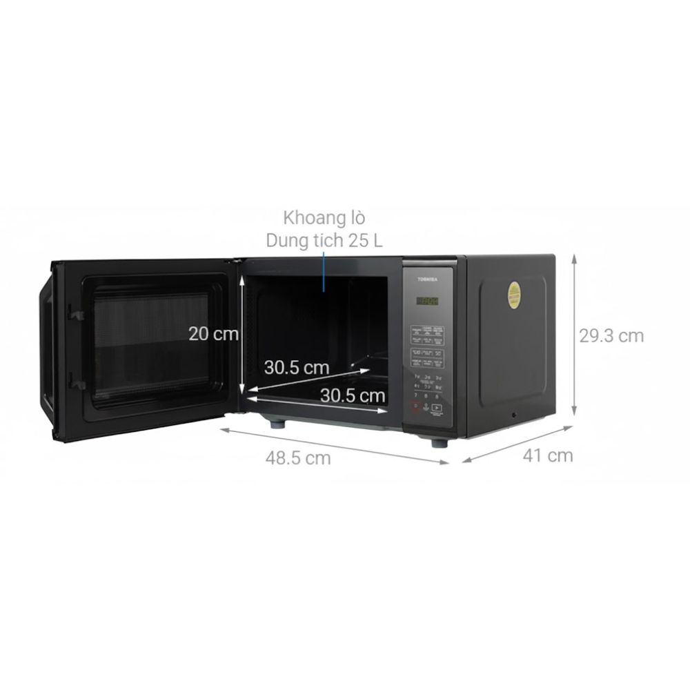 Kích thước Toshiba MM-EM25PE(BM)