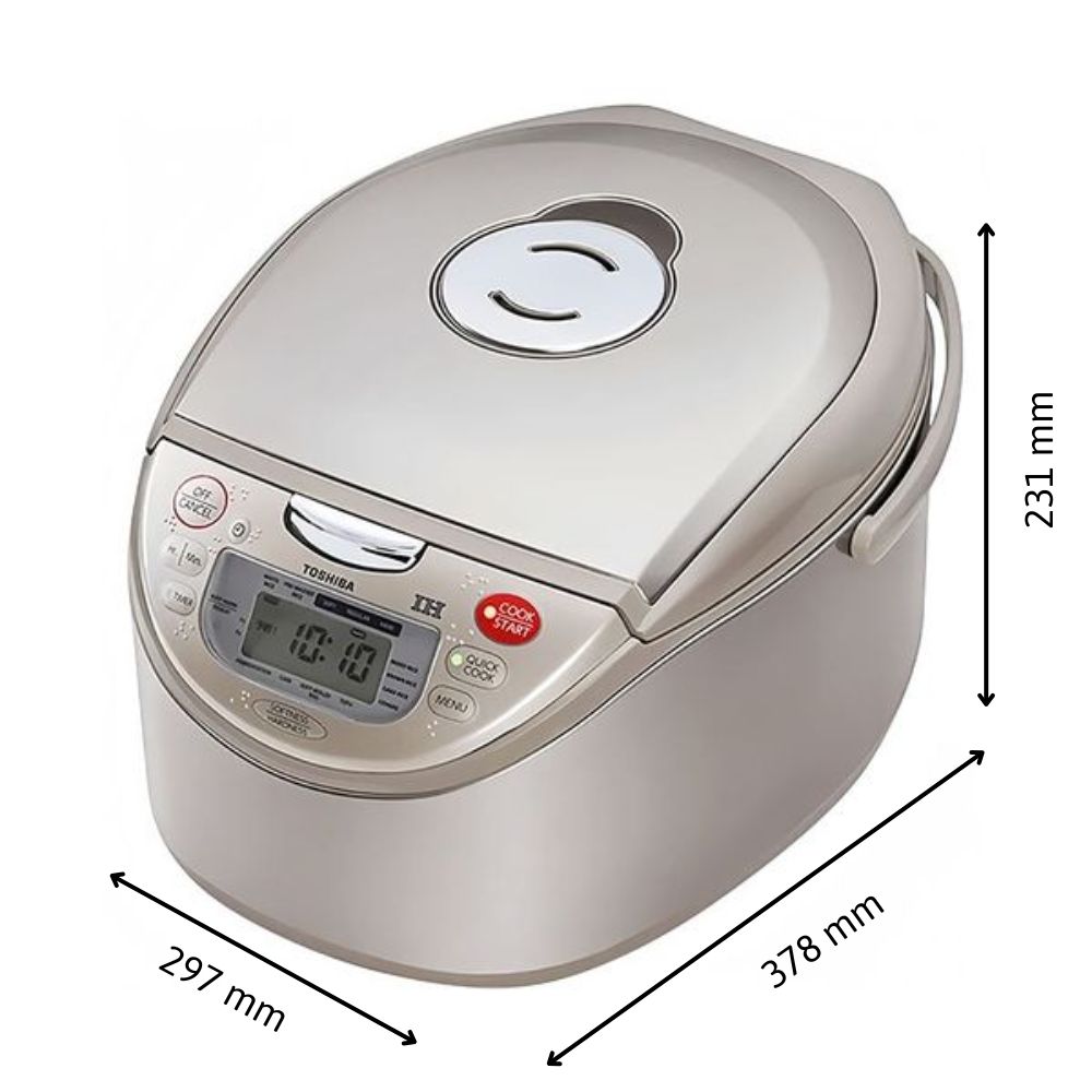 Kích thước Toshiba RC-18RH(CG)VN