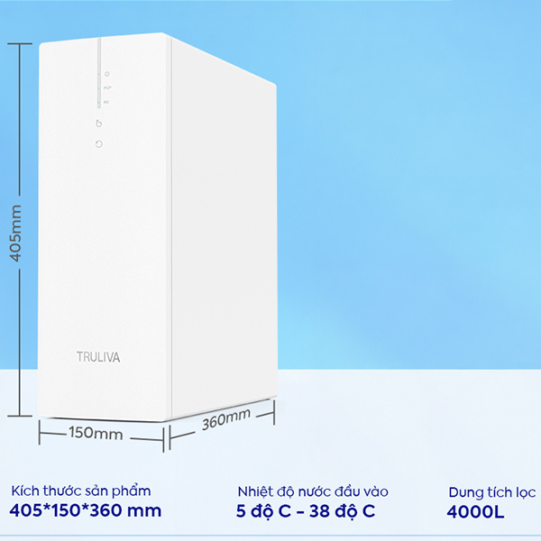 kích thước Truliva UR3626 Eco