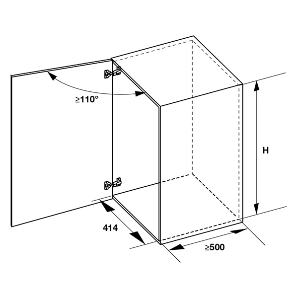 Kích thước Hafele 548.65.006