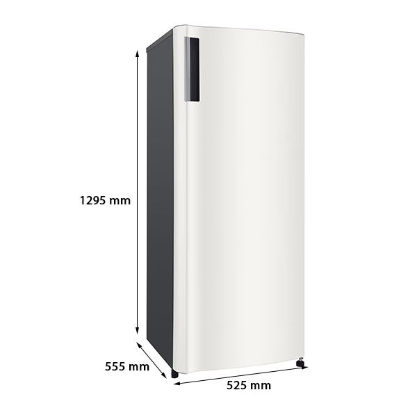 Kích thước Tủ Lạnh Ngăn Đá Trên LG LOB16BGM 