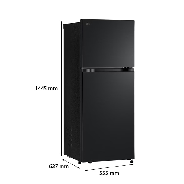 Kích thước Tủ Lạnh Ngăn Đá Trên LG LTB21BLMD