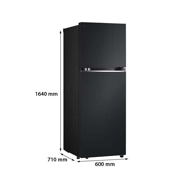 Kích thước Tủ Lạnh Ngăn Đá Trên LG LTB31BLMA