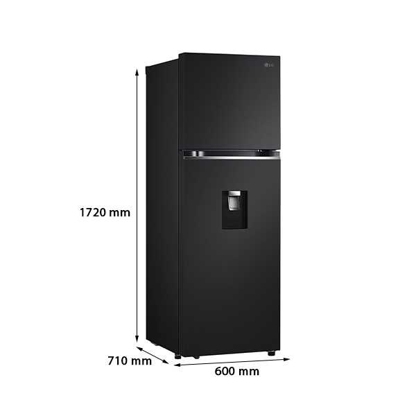 Kích thước Tủ Lạnh Ngăn Đá Trên LG LTD33BLM