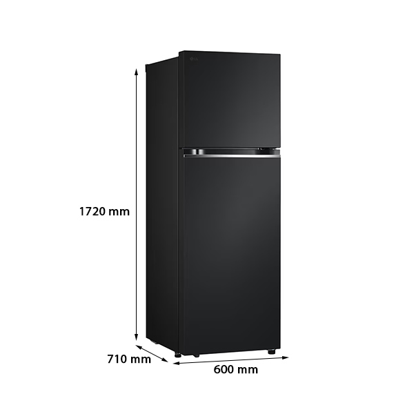 Kích thước Tủ lạnh ngăn đá trên LG LTB33BLMA