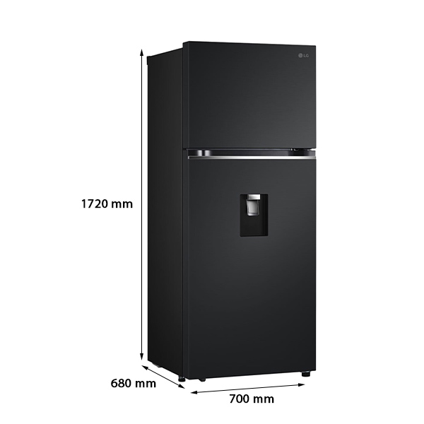 Kích thước Tủ Lạnh Ngăn Đá Trên LG LTD37BLM