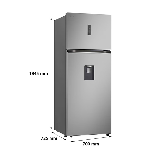 Kích thước Tủ Lạnh Ngăn Đá Trên LG LTD46SVMA