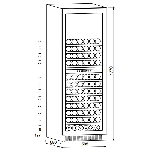 kích thước TT Hafele HW-C415FB 533.17.021