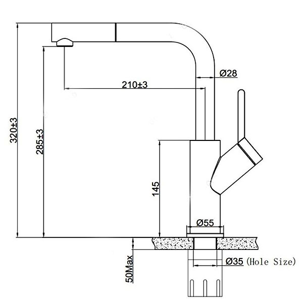 size Eurogold EUF120DR