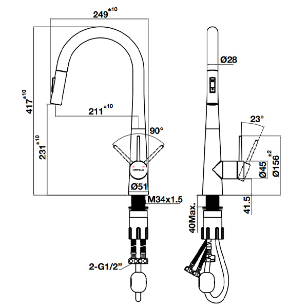 kích thước TT Hafele HT24-SH1P417 570.85.441