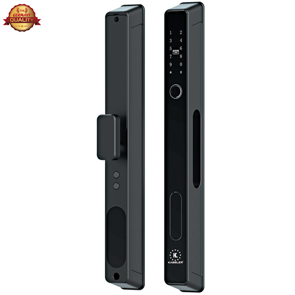Khóa cửa nhôm Kassler KL-599 AT Black App Remote
