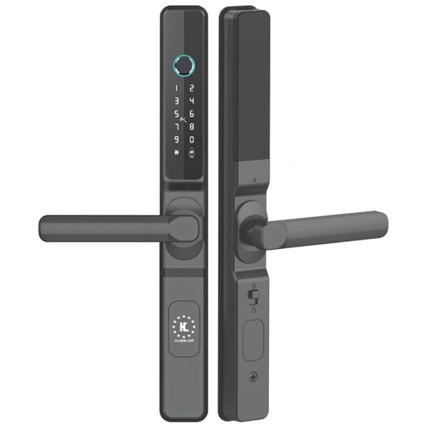 Khóa cửa nhôm Kassler KL-68 BL App