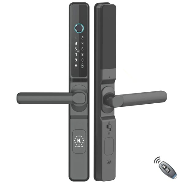 Khóa cửa nhôm Kassler KL-68 BL Remote