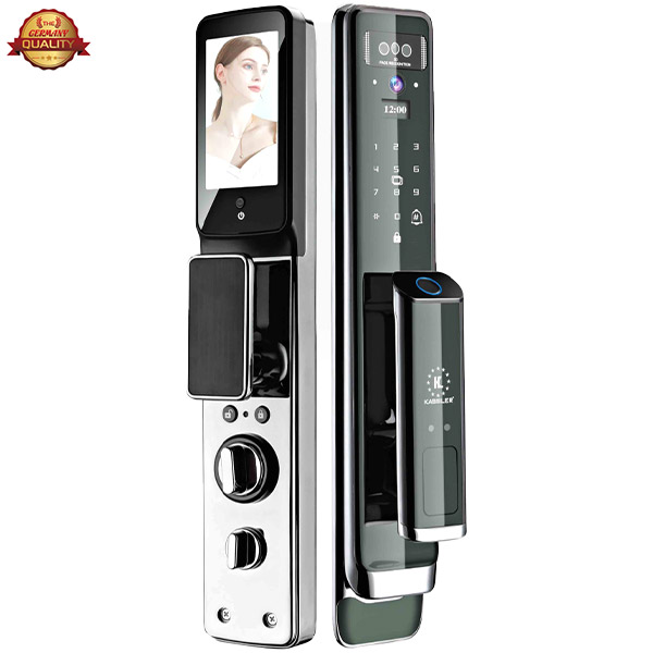 Khóa điện tử Kassler KL-838 Silver Blue APP