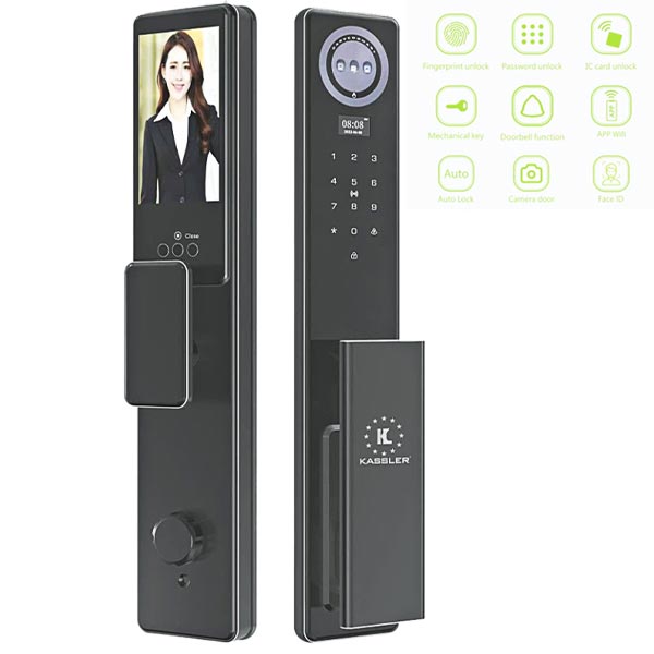 Khóa điện tử Kassler KL-868 CNC Black App