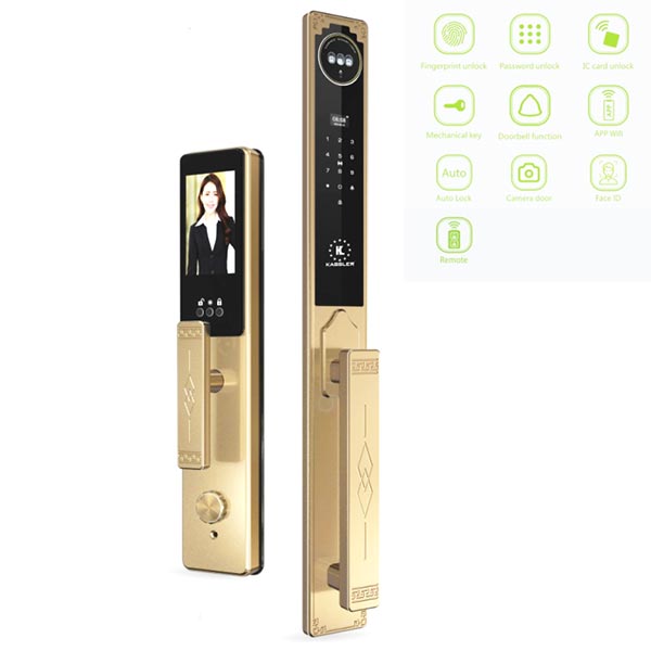 Khóa điện tử Kassler KL-968 CNC Gold App Remote