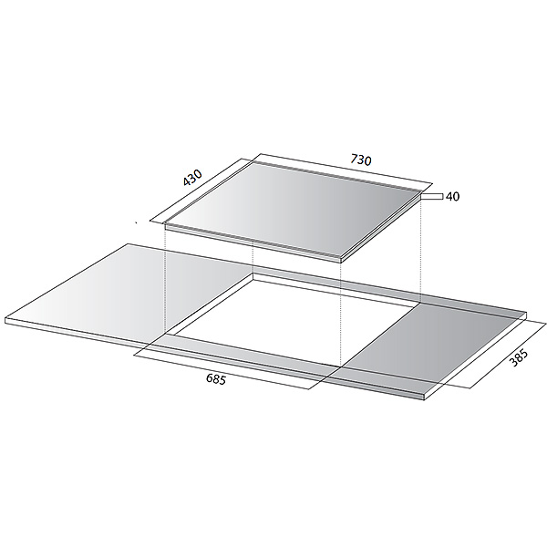 kích thước Kocher DIB4-888