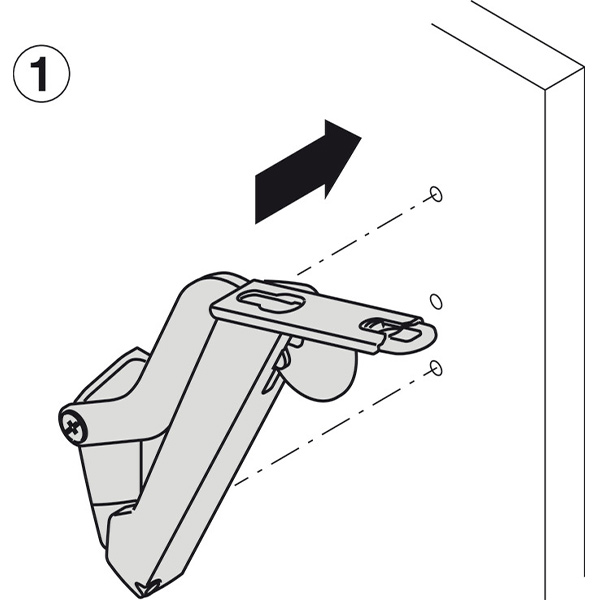 Lắp đặt 1 Hafele 493.05.922
