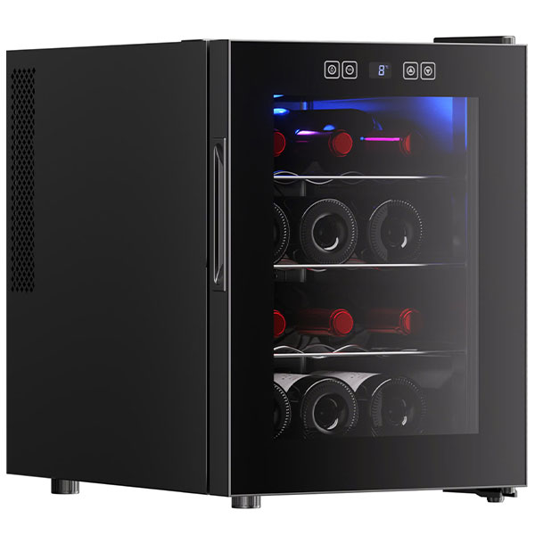 mặt phải Tủ rượu Kocher KWEU-1012BPro