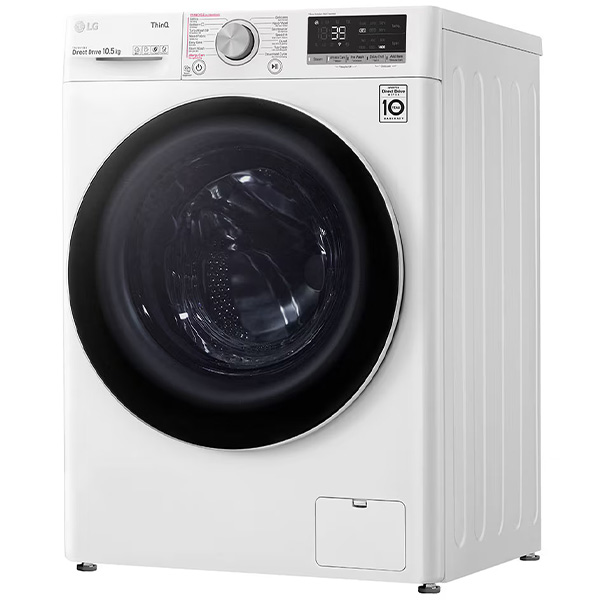 mặt bên Máy giặt sấy LG FV1450S3W2