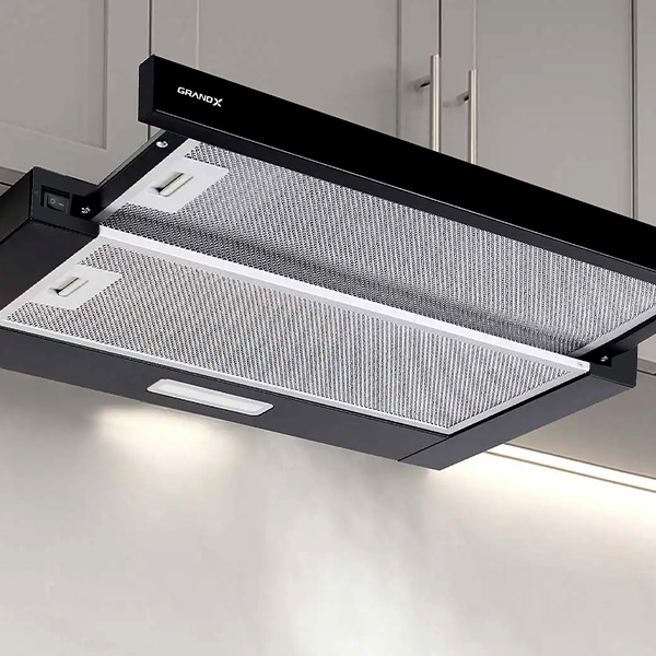 Mặt dưới Máy hút mùi âm tủ Grandx GX H60F56B
