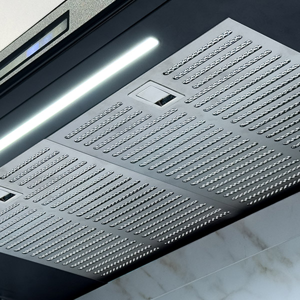 Mặt dưới Hút mùi âm tủ Grandx GX H80F85B