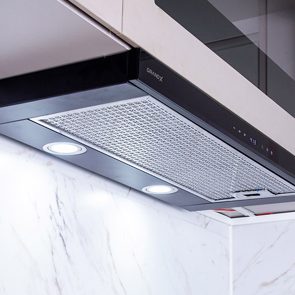 Mặt dưới Máy hút mùi âm tủ Grandx GX H90F58B