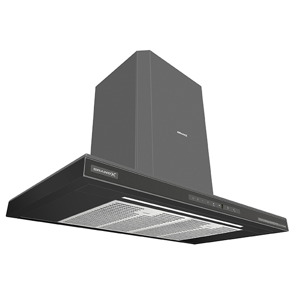 Mặt nghiêng Hút mùi áp tường Grandx GX H90C69G
